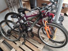 Two pre-owned Apollo bikes.