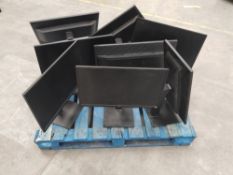 Eight preowned desktops monitors to include 7x LG 24BK550Y and 1x ACER K272HL. *All come with stands