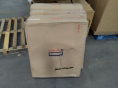 Five as new Lenox bandsaw blades in various sizes. Some damage to packaging.