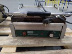 Preowned Waring contact grill 240v.