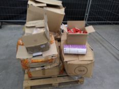 One pallet of assorted sports and related items.