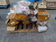 A large quantity of unused Illustrate shortboard and cruiseboard decks, in assorted designs, and ska