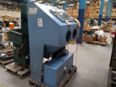 Preowned Guyson Formula 1600 system sandblaster. *PLEASE NOTE - Large, bulky item - will need appro