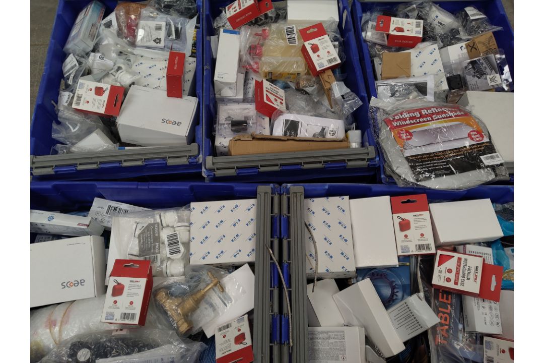 Ten crates of assorted goods including commercial, industrial, homeware and related (over 18s only) - Image 2 of 2