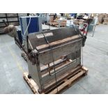 Preowned Edwards Truefold Manual Sheet Metal Folder, 1270 x 1.5mm, 50 x 16inchs BG. *PLEASE NOTE - L