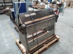 Preowned Edwards Truefold Manual Sheet Metal Folder, 1270 x 1.5mm, 50 x 16inchs BG. *PLEASE NOTE - L
