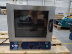Preowned Lincat Lynx 400 convection oven 240v.