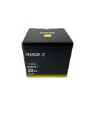 As new Nikon NIKKOR Z 28mm f/2.8 Wide Angle Prime Lens (UPC: 018208201013 EAN: 4960759904911)
