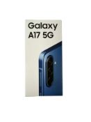As new Samsung Galaxy A17 (SM-A176B/DS) 5G 4GB+128GB Smartphone in Blue (Box opened) (Google account