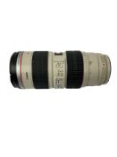 Pre-owned Canon EF 70-200mm f/2.8L USM Lense with case.