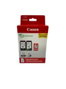 Sixteen new Canon PG-575 & CL-576 Ink Cartridge & Photo Paper Multipacks (P/N: 5438C004AA EAN: 45492