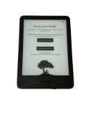 Pre-owned Amazon Kindle 16GB (11th Gen) E-Reader in Black (Amazon account unlocked).
