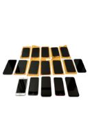 Assorted pre-owned Apple iPhones (iCloud account unlocked) (Sold as is).
