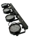 Pre-owned Gear4Music Cosmos-90 90W LED Stage Par Bar and pedals (Untested, sold as is) (S/N: G4M-219