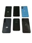 Assorted pre-owned Android Smartphones sold for parts (All Google account locked, sold as is).