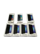 Assorted pre-owned Samsung Smartphones sold for parts (Remote management locked) (Sold as is).