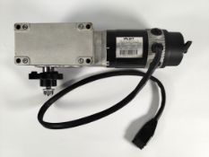 A pre-owned AMT Schmid 24v wheelchair motor / gearbox assembly, typ SRG0111.