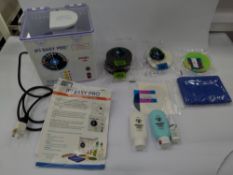 Preowned JFJ Easy Pro universal CD/DVD disc repair machine with accessories. Works on all disc forma