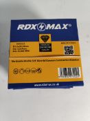 Fifteen boxed as new RDX MAX Turbo diamond cutting discs (2 pack) RDX115B.