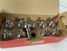 Ten boxed as new Danfoss Sem-safe Water Mist Nozzles HNDP-0-12-5, 51-57.