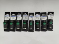 Eight as new Prevost High Flow Male Coupling, 7.4mm, 1/4