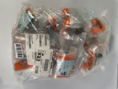Approximately 200 Kubota 1/4 Push Rivets K1211 84560.