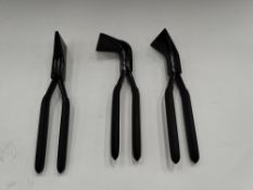 Six boxed as new sets of 3x different Sheet metal hand seamer bending pliers, (23182-Y01 Y3938-A01).
