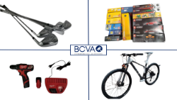 TIMED ONLINE AUCTION: Airport Lost Property, Sports and Leisure, Household, Tools, Musical, Bulk Lots and Other Unclaimed Property