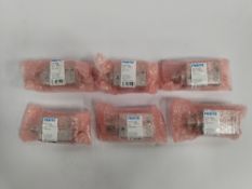 Six as new Festo Stopper Cylinder, DFSP-50-20-S-PA, (576144).
