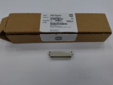 Sixty-two boxes of Harting DIN-Signal DIN 41612 Connectors. 20 units per box (1240 pieces in total)