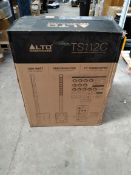 A boxed as new Alto TS112C portable colomn loudspeaker (Box opened).