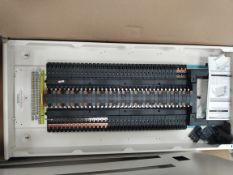 Preowned Schneider Acti 9 Isobar P 24 Way Distribution Board, 250 Amp, (SEA9BPN24). *Door damaged.
