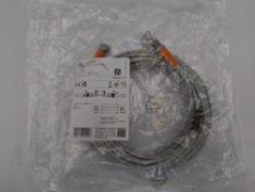 Thirty-one as new IFM EVW029 male to female 10m cables.