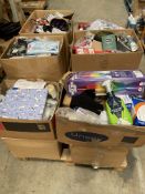 Assorted items to include toiletries, stationery and cleaning products.