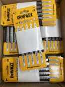 Approximately 65 Dewalt DT2059-QZ EXTREME BiMetal Jigsaw Blades (T345XF) for wood & metal (5 pack).
