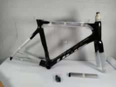 An as new Time Scylon bike frame (Size Small) (Very minimal scuff mark on bottom of frame).