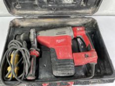 Pre-owned Milwaukee Kango K545S (SDS Max) drilling and breaking hammer (sold as seen).