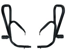 As new GP Kompozit Honda CB125F 2023-2026 compatible engine protection bar and bolts, black. (GP0906