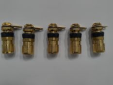Five as new Hubbell Hawke 501/453 universal / A 20mm brass cable gland kits.