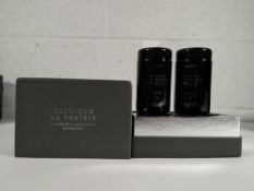 Two Clinique La Prairie age-defy food supplements (120 capsules in each pot) (Expiry 05-2027).