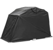 An as new Motea Motoguard universal folding motorcycle tent XL (REF: A050825). (Stock Image)