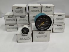 Fifteen as new assorted Livorsi Marine Boat Gauges, various types.