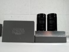 Two Clinique La Prairie age-defy food supplements (120 capsules in each pot) (Expiry 05-2027).