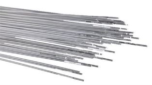 Four Esab OK Tigrod 5183 tig wire (181616R152), 1.6mm x 1000mm, 2.5kg (stock image).