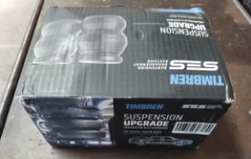 A Timbren heavy-duty rear suspension enhancement system for trucks, vans and SUVs, box slightly worn