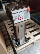 A commercial 15L electric sausage stuffer (viewing advised).