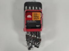 As new Mactools, Metric Flexible Head Ratcheting Wrench Set, 12 pieces, (SRWMF212PTB).