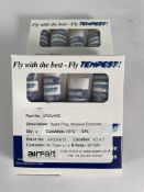 Eight as new Tempest Spark Plugs UREM40E Massive Electrodes (Aviation).