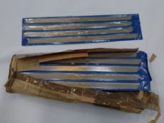 Twenty-five as new packs of Oben steel blades. Four blades per pack (100 in total). Ice hardened sta