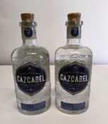 Two Cazcabel Tequila Blanco 2 x 700ml.